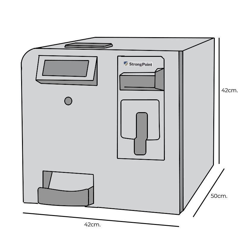Compact dibujo medidas